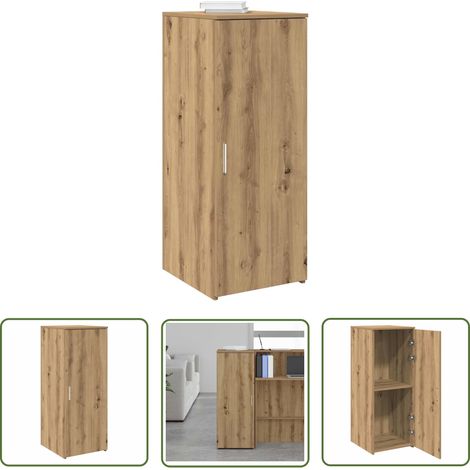 vidaXL Lagerschrank Artisan-Eiche 40x45x103,5 cm Holzwerkstoff (1/5)