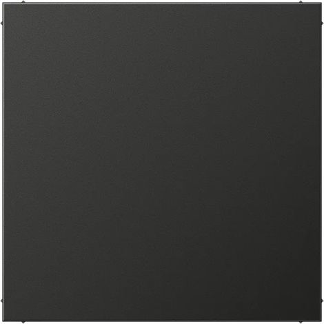 Jung Blind-Abdeckung (verrastet), Aluminium lackiert, Serie LS, anthrazit (lackiertes Aluminium) AL2994BAN (1/2)