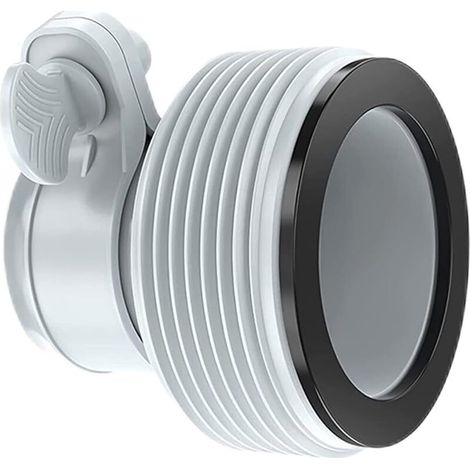 Adaptateur de Tuyau de Piscine Type B, Adaptateur pour Pompe Filtre, Adaptateur Conversion de Tuyau de Pompe de Filtre pour Piscine Systèmes de Filtration Raccords de 1,5" à 1,25"