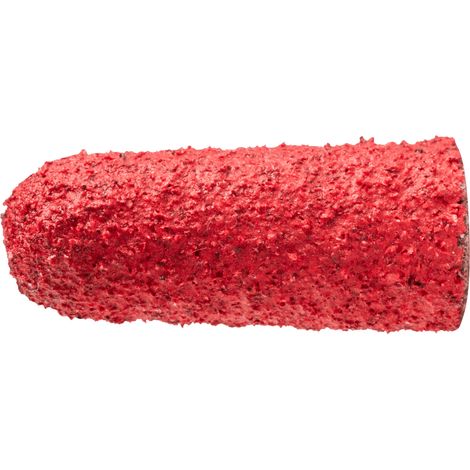 PFERD TOOLS POLICAP Schleifkappe PC Rundkegelform Keramikkorn Ø 5x15 mm CO-COOL120 für Edelstahl 50 Stk (1/4)