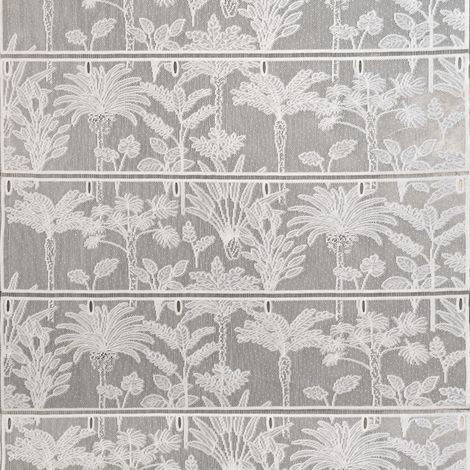 Modulable palmier en maille Blanc 45x120 cm