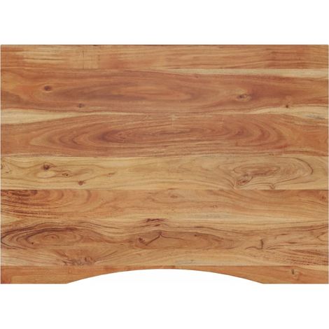 Dessus de bureau  Dessus de table  Plateau de table 110x80x2,5 cm rectangulaire bois massif acacia