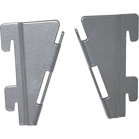 Supporti per inclinazione ripiani multiuso - alluminio - 4 pz. (1/3)