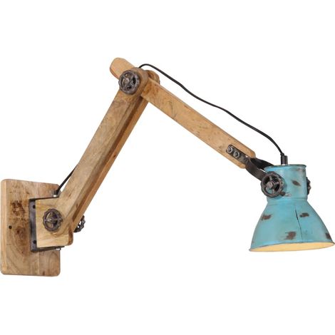 Wandleuchte 25 W Blau 96x15x20 cm E27
