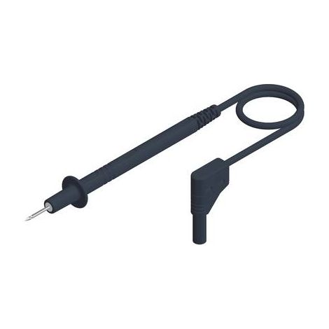 Hirschmann Test & Measurement PL 2700 S W sw Cavo di misura Sonda Spina 4 mm 1.00 m Nero 1 pz.