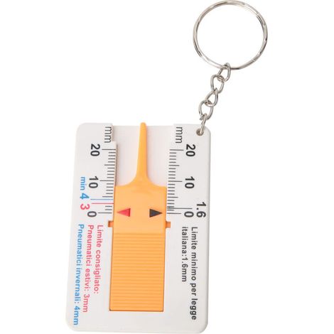 Reifentiefenmesser 0–20 mm, robustes und präzises Kunststoffgehäuse (1/5)