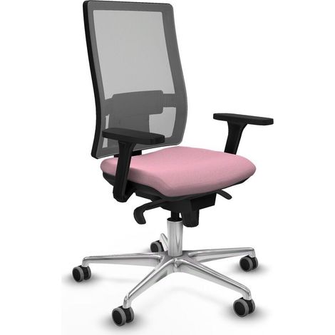 Piqueras y Crespo Horna Chaise de bureau rose ergonomique