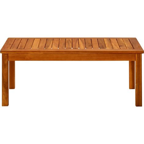 Maison Exclusive - Garten-Couchtisch 90x50x36 cm Massivholz Akazi