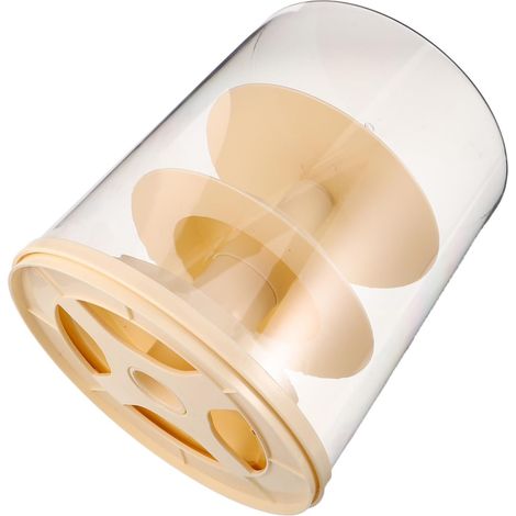 Vitrine Rotative Anti-poussière pour Figurines Boîte de Rangement Acrylique Transparente Support Solide pour Miniatures Protection pour Collection de Poupées et Statues (1/5)