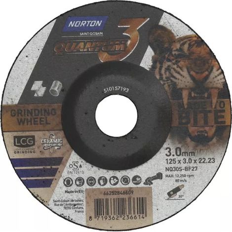 Disque à meuler Comfort Quantum 3 Norton
