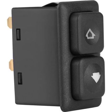 KLVGTIFS PU - Commande de lève-vitre électrique de voiture interrupteur DC 12V 5 broches pour E23 E24 E28 E30 61311381205-AIMOONSA (1/5)