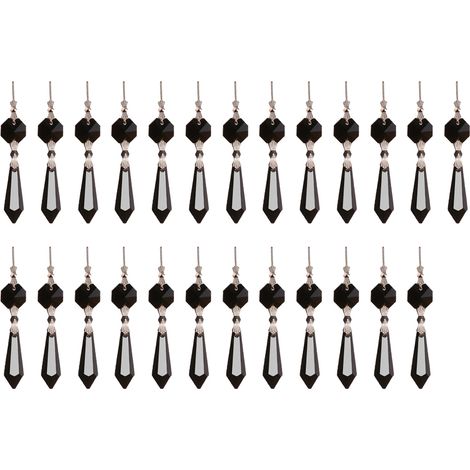 Cristal Colgante Prisma - Para Candelabro Cortina Ventana - 25 Unidades (1/5)