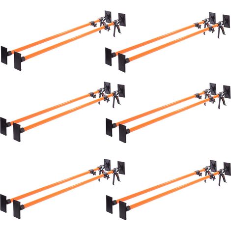 Vaunt Telescopic Drywall Support Bars X12 Poles 2895mm 30kg Max Load V1453001 (1/5)
