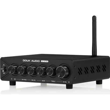 Amplificateur Bluetooth 2.1 canaux, Mini amplificateur HiFi avec puces TPA3255 300W x2+300W (1/5)