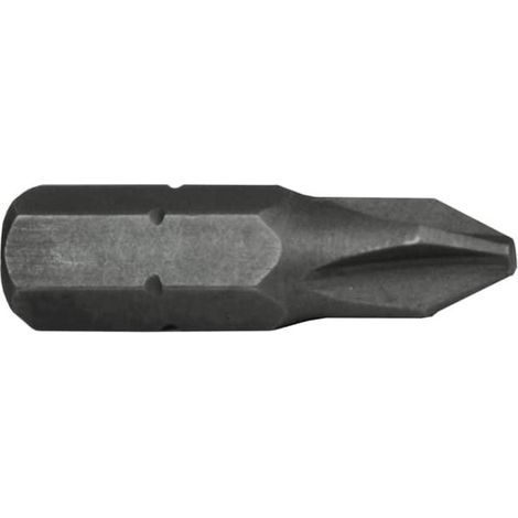 Faithfull Phillips 3 S2 Steel Screwdriver Bits 25mm (1/2)