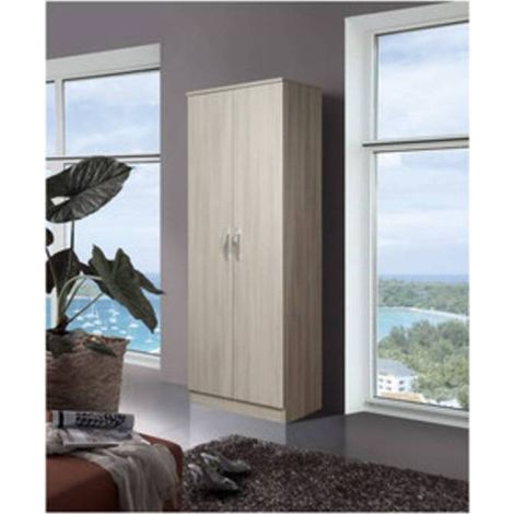 Étagère à chaussures 2 portes 5 étagères Cm. 71 x 38 x 182h Kit