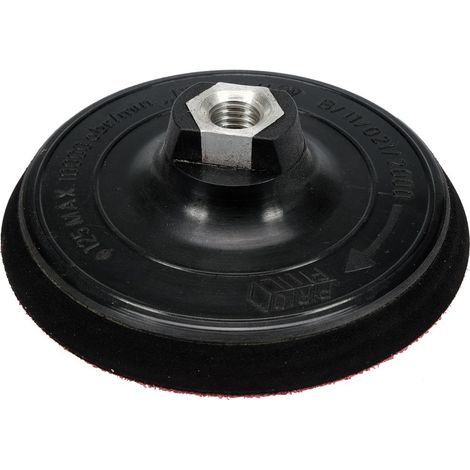 Disque Euro maxi pour cornière 125 mm avec Velcro 08511 vorel (1/3)