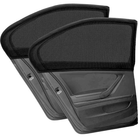 Store Pour Fenêtre De Voiture - Maille Respirante - Protection Contre Le Soleil Et Les UV - Pour Siège Arrière - 43 x 20 Pouces - Lot De 2 (1/5)