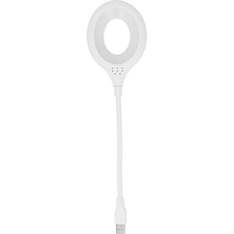 Lampe de lecture USB portable, lumière naturelle pour lit, bureau, protection des yeux, flexible, LED pour clavier et cahier.
