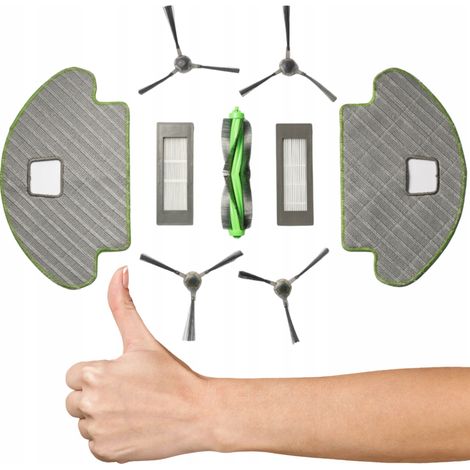 HEPA-Filter-Set für iRobot Roomba Bürsten und Wischpads (Ersatzteile) (1/5)