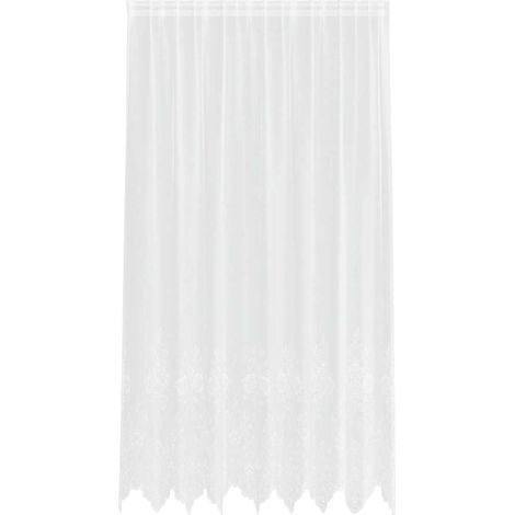 Rideaux avec des rideaux Blanc 500x100cm Polyester CFW37905 (1/5)