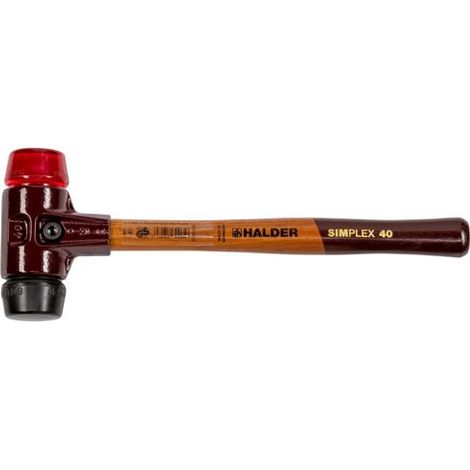 Halder SIMPLEX-Schonhammer 40 GUMMIK./PLASTIK TE SIMPLE