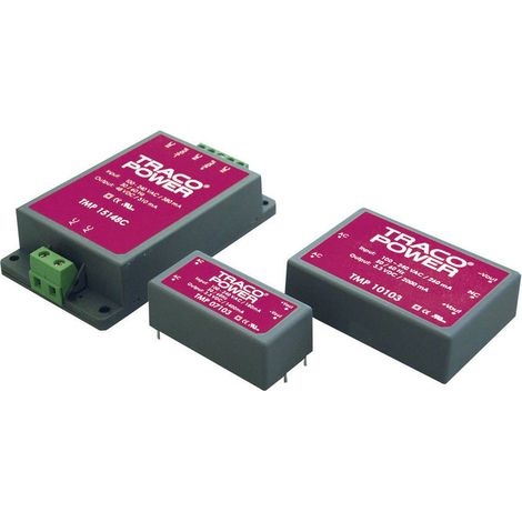 Module d'alimentation sortie 12 V/DC 1250 mA 15 W TracoPower TMP 15112C S99049 (1/2)