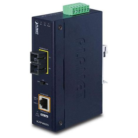 Planet IP30 Industrial 10/100/1000BAS, IGTP-802TS