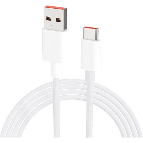 120W USB C Cable for Note 14/13/12/11s/11/13 Pro/8 9 Pro 9T USB Type C Fast Charging Data Transfer Cable for Note 14/13/12/11/10 Pro/Mi 11 Lite (1.5M) (1/5)