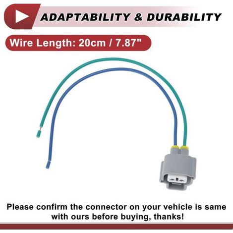 Kit porta indicatori di direzione 1, presa indicatori di direzione anteriori per Toyota Tacoma 1998-2000, codice articolo 9007599078, connettore precablato. (1/5)