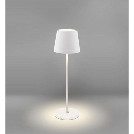 Century LUME Plus lámpara de mesa LED blanco diseño moderno