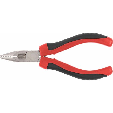 Pinza mini de punta larga recta 125 mm Kreator (1/2)