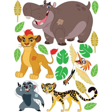 Stickers géants La Garde du Roi Lion Disney (1/5)