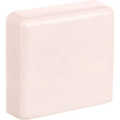 Connettore terminale Ultra 25x16/25x25mm bianco RAL 9010 ETK25361