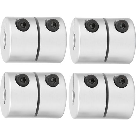 Accouplement flexible en alliage d'aluminium à 4 pièces pour moteur CNC et imprimante 3D, avec couple élevé. (1/5)