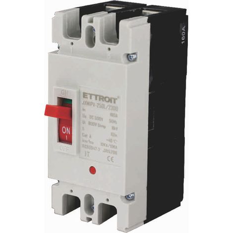 ETTROIT JX15296 MCCB MCB Kompakt-Leistungsschalter 2P 160A DC 500V-10KA (1/4)