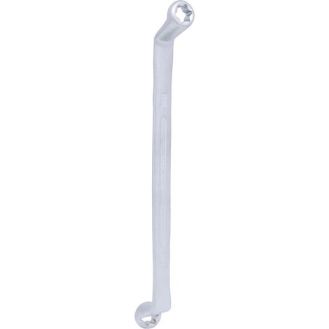 KS Tools TX-E-Doppel-Ringschlüssel, gekröpft, E14xE18
