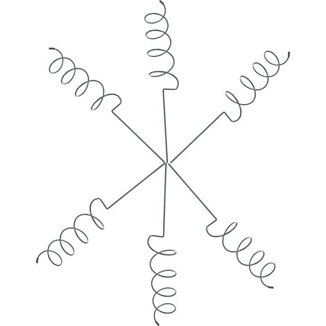 Spiralförmige Wiederverwendbar und Windgeschützt 6 Stück