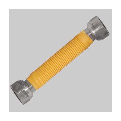 FLESSIBILE INOX RIVESTITO PER GAS FF  1/2 220420 mm     MADE IN ITALY