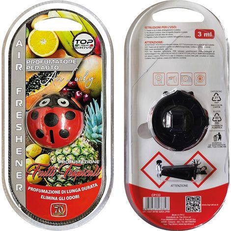 Profumatore per Auto Profumazione Frutti Tropicali Air Lucky
