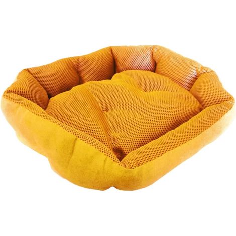 TrAdE Shop Traesio - Cuccia Per Animali Cane O Gatto Telato 46x32x9cm Tutte Le Stagioni Colore - Arancione