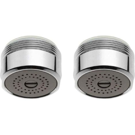 AMXCNOY Wasserspararmatur, 24 mm Außengewinde, für Waschbecken und Spüle, reduziert Ihren Wasserverbrauch um 30 bis 80 % (M24-Außengewinde) (1/4)