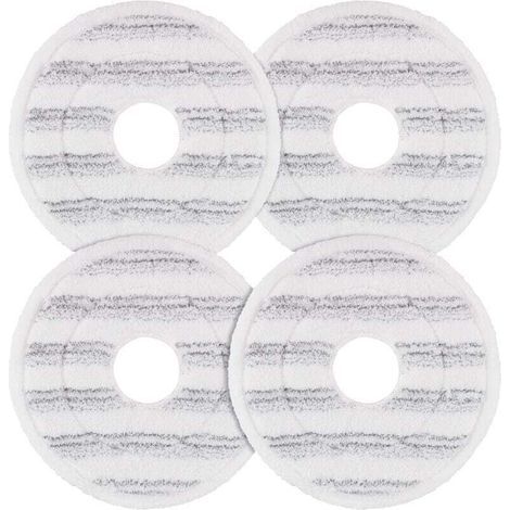 graue Reinigungspads, kompatibel mit Vileda Spin and Clean Mop Nachfüllpackungen, waschbare und wiederverwendbare Mikrofaser-Reinigungspads - Crezuo
