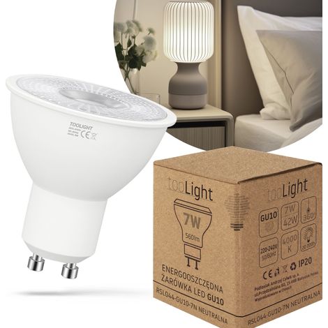 GLÜHBIRNE LED RSL044 GU10 7W NEUTRAL