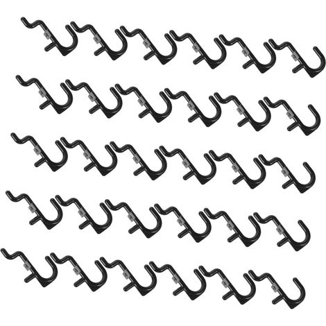 de 40 crochets porte outils en plastique INOOMP pour le