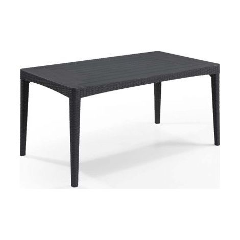 Tavolo da Giardino 160x90x74 cm in Resina Keter Girona Antracite (1/9)