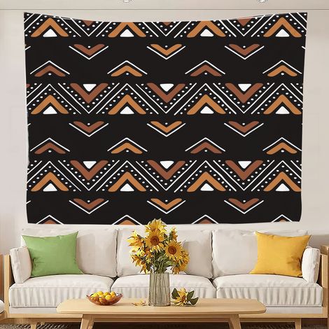 Tapisseries originales, couvertures de plage uniques, tissu de fond pour la décoration murale 100x75cm (1/5)