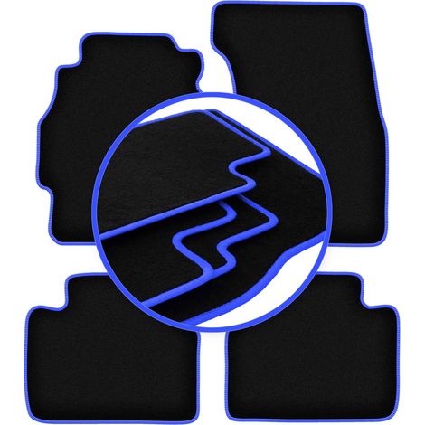 Alfombrillas CARLUX-BLUE para Honda Civic VI hatchback 3 puertas (1995-2001)