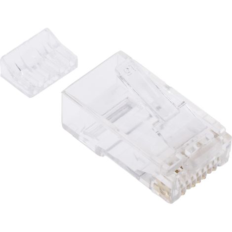 Connecteur RJ45 cat Cat6, Cat6a RS PRO Mâle, UTP Montage sur câble Droit (1/4)