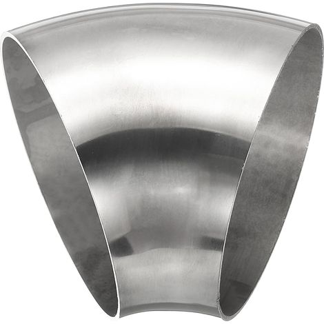 1pc Coude À 45 Degrés Mandrin, D'Échappement En Acier 70mm OD Connecteur De Tuyauterie Inoxydable 304 Pour Tuyau Main Courante HVAC - 80mm (1/5)